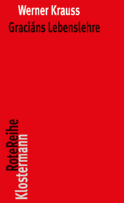 Graciáns Lebenslehre - Cover