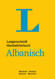 Langenscheidt Handwörterbuch Albanisch - für Schule, Studium und Beruf - Cover