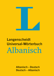 Langenscheidt Universal-Wörterbuch Albanisch - für deutsche und albanische Muttersprachler - Cover