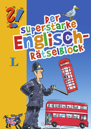 Der superstarke Englisch-Rätselblock - Abreißblock - Cover