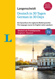 Langenscheidt Deutsch in 30 Tagen - German in 30 days - Sprachkurs mit Buch, 2 Audio-CDs, 1 MP3-CD und MP3-Download