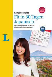 Langenscheidt Fit in 30 Tagen - Japanisch - Sprachkurs für Anfänger und Wiedereinsteiger - Cover