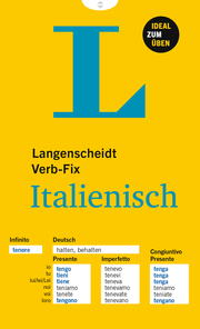 Langenscheidt Verb-Fix Italienisch - Italienische Verben auf einen Blick - Ideal zum Üben