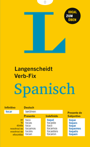 Langenscheidt Verb-Fix Spanisch - Spanische Verben auf einen Blick - Ideal zum Üben