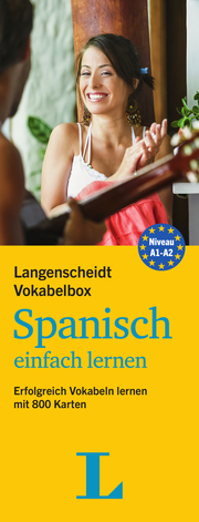 Langenscheidt Vokabelbox Spanisch einfach lernen - Box mit Karteikarten - Cover
