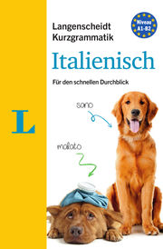 Langenscheidt Kurzgrammatik Italienisch - Buch mit Download - Cover