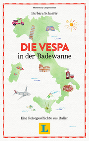 Die Vespa in der Badewanne - Lesevergnügen für den Urlaub - Cover