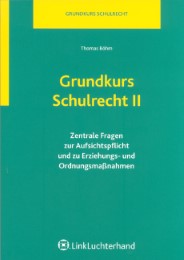 Grundkurs Schulrecht II - Cover
