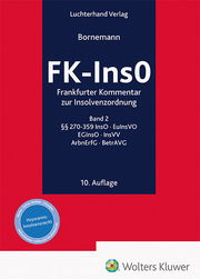 FK-InsO - Frankfurter Kommentar zur Insolvenzordnung