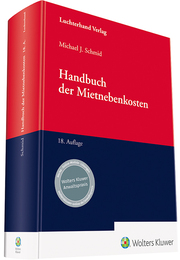 Handbuch der Mietnebenkosten - Cover
