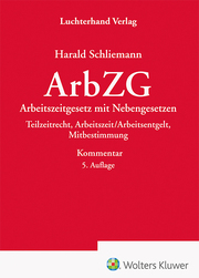 ArbZG - Kommentar - Cover