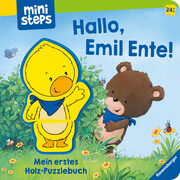 Hallo, Emil Ente! Mein erstes Holzpuzzle-Buch