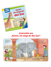 ministeps: Mein erster Bücher-Würfel: Kita, Zoo und Feuerwehr (Bücher-Set) - Abbildung 4