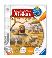Entdecke die Tiere Afrikas - Illustrationen 1