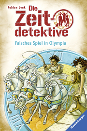 Die Zeitdetektive - Falsches Spiel in Olympia - Cover