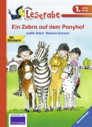 Ein Zebra auf dem Ponyhof - Cover