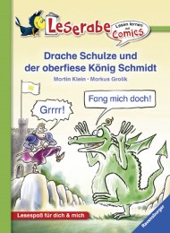 Drache Schulze und der oberfiese König Schmidt - Cover