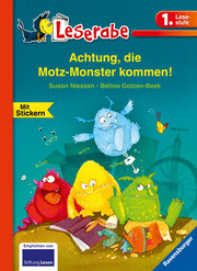 Achtung, die Motz-Monster kommen! - Cover