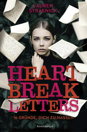 Heartbreak Letters. 16 Gründe, dich zu hassen - Cover