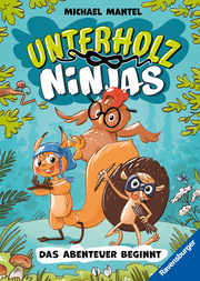Unterholz-Ninjas 1: Das Abenteuer beginnt - Cover