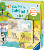 Hör hin, spiel mit! Mein Puzzle-Soundbuch: Im Zoo - Abbildung 3