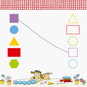 Im Kindergarten: Farben und Formen - Abbildung 1