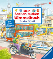 Mein Sachen suchen Wimmelbuch: In der Stadt - Cover
