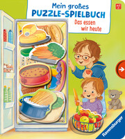 Mein großes Puzzle-Spielbuch: Das essen wir heute - Cover