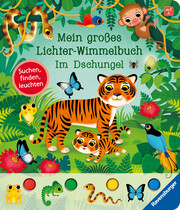 Mein großes Lichter-Wimmelbuch: Im Dschungel - Cover