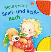 Mein erstes Spiel- und Beiß-Buch: Babybuch mit Beißecken ab 9 Monaten - Cover