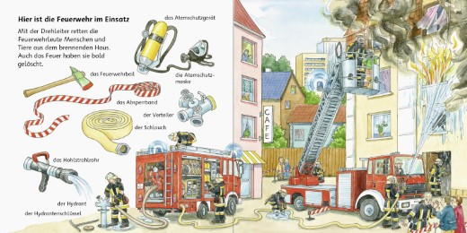 Mein erstes Wörterbuch: Feuerwehr - Abbildung 2