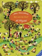 Mein Wimmelbuch: Bei uns im Dorf - Cover