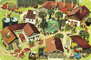 Mein Wimmelbuch: Bei uns im Dorf - Abbildung 2