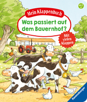 Mein Klappenbuch: Was passiert auf dem Bauernhof? - Cover