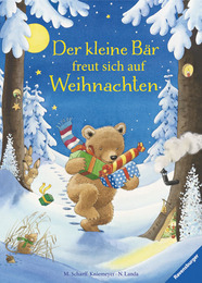 Der kleine Bär freut sich auf Weihnachten - Cover