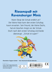 Ravensburger Minis: Der kleine Hase kommt in die Schule - Abbildung 3
