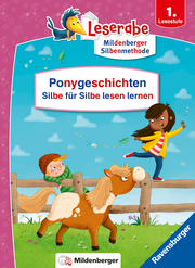Ponygeschichten - Silbe für Silbe lesen lernen - Leserabe ab 1. Klasse