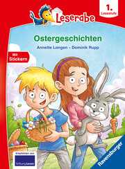 Ostergeschichten - lesen lernen mit dem Leserabe - Erstlesebuch - Kinderbuch ab 6 Jahren - Lesen lernen 1. Klasse Jungen und Mädchen (Leserabe 1. Klasse) - Cover