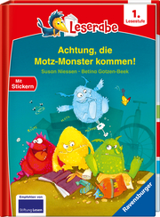 Achtung, die Motz-Monster kommen! - Leserabe 1. Klasse - Erstlesebuch für Kinder ab 6 Jahren - Abbildung 1