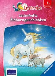 Zauberhafte Einhorngeschichten - Leserabe ab 1. Klasse - Erstlesebuch für Kinder ab 6 Jahren - Cover