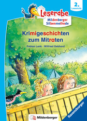 Krimigeschichten zum Mitraten - Leserabe ab 2. Klasse - Erstlesebuch für Kinder ab 7 Jahren (mit Mildenberger Silbenmethode) - Cover