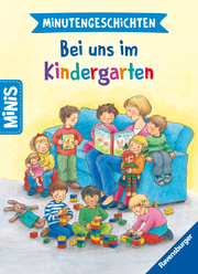 Ravensburger Minis: Minutengeschichten - Bei uns im Kindergarten - Cover