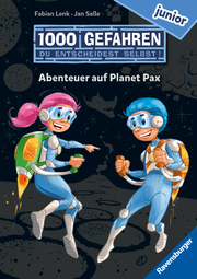 1000 Gefahren junior - Abenteuer auf Planet Pax (Erstlesebuch mit 'Entscheide selbst'-Prinzip für Kinder ab 7 Jahren)