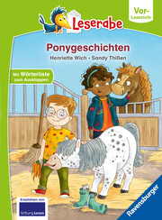 Ponygeschichten - Leserabe ab Vorschule - Erstlesebuch für Kinder ab 5 Jahren - Cover