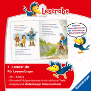 Radau in der Ritterschule - Leserabe ab 1. Klasse - Erstlesebuch für Kinder ab 6 Jahren (mit Mildenberger Silbenmethode) - Abbildung 1