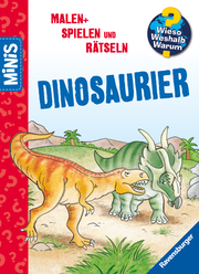Ravensburger Minis: Wieso? Weshalb? Warum? Malen, Spielen und Rätseln - Dinosaurier