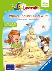 Wilma und ihr Hund Wuff - lesen lernen mit dem Leserabe - Erstlesebuch - Kinderbuch ab 5 Jahren - erstes Lesen - (Leserabe Vorlesestufe) - Cover