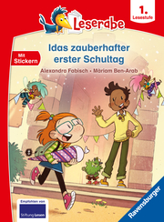 Idas zauberhafter erster Schultag - lesen lernen mit dem Leseraben - Erstlesebuch - Kinderbuch ab 6 Jahren - Lesenlernen 1. Klasse Jungen und Mädchen (Leserabe 1. Klasse) - Cover