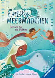 Emily Meermädchen - Rettung für die Delfine (ein Meerjungfrauen-Erstlesebuch für Kinder ab 6 Jahren) - Cover
