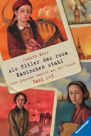 Als Hitler das rosa Kaninchen stahl Band 1-3 (Ein berührendes Jugendbuch über die Zeit des Zweiten Weltkrieges) (Rosa Kaninchen-Trilogie, 1-3) - Cover